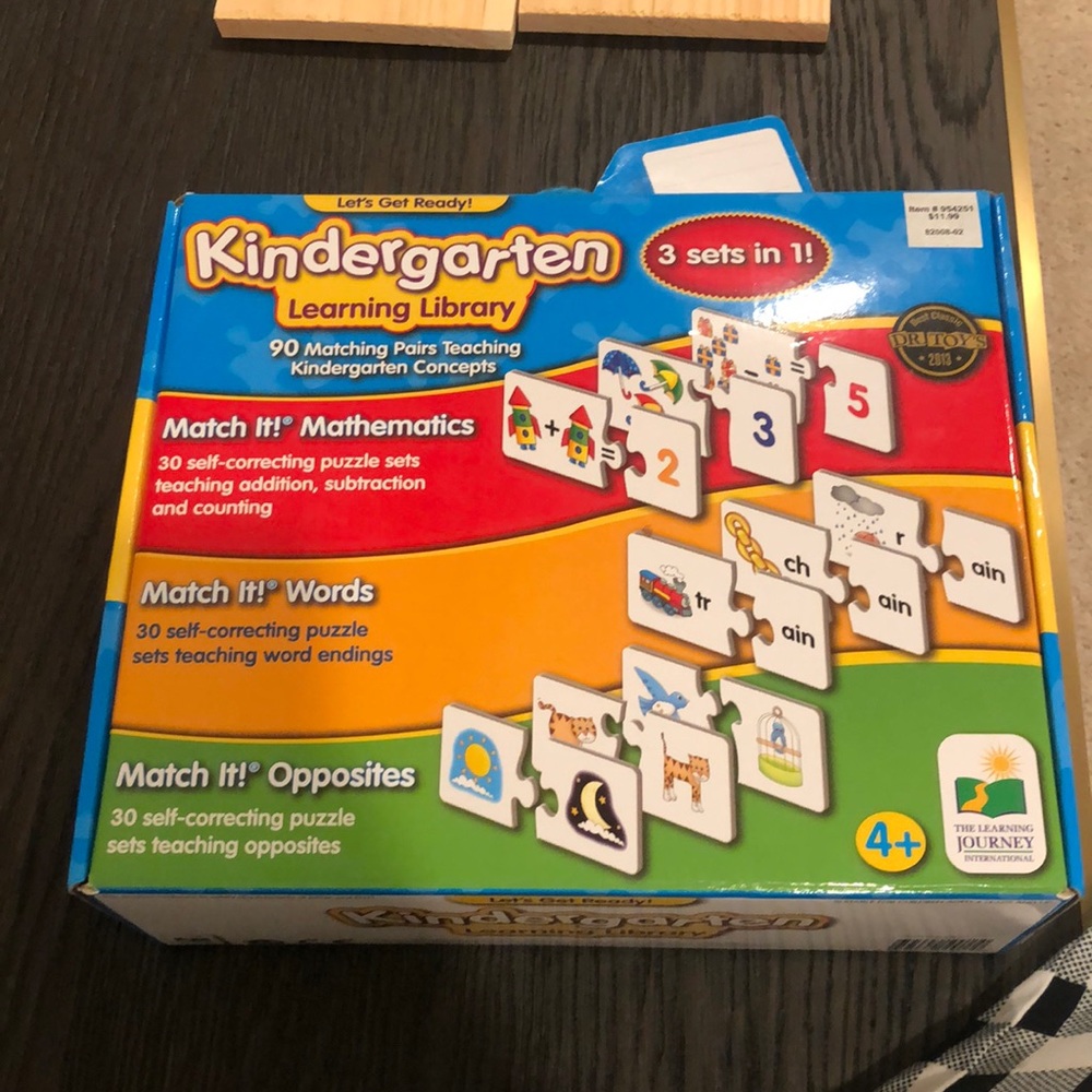 Kindergardten learning